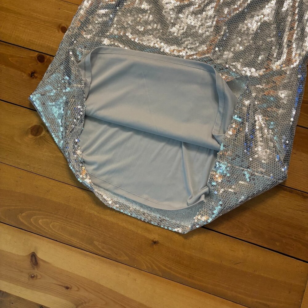 Silver Sequence Dress - image 6